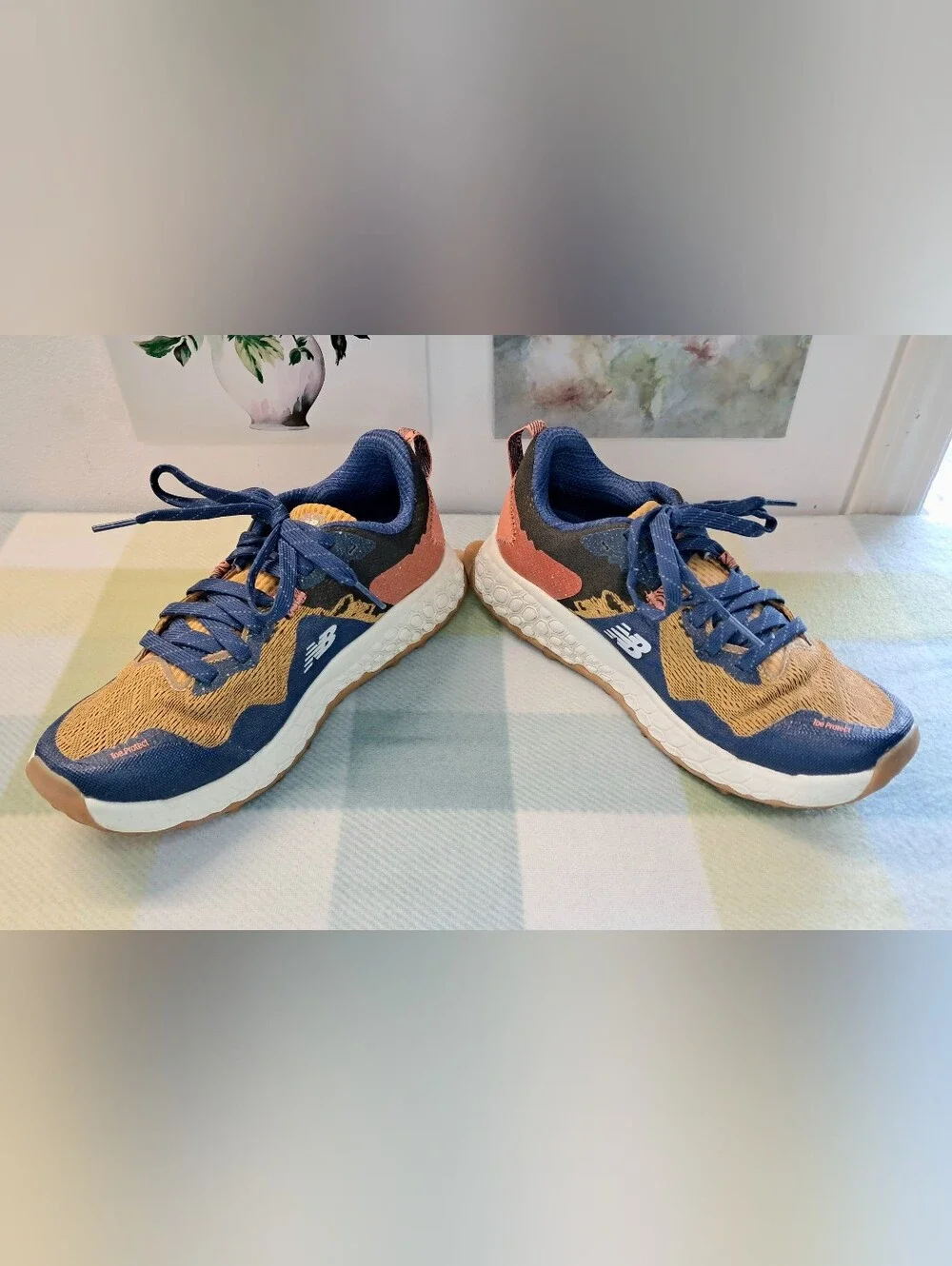 New Balance Women's Fresh Foam X Hierro V7 Golden Hour/Moonshadow Running Shoes